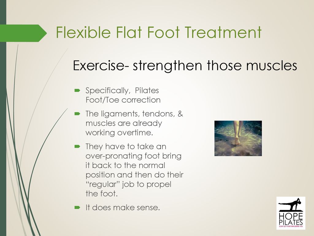Flat foot shop ppt